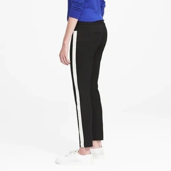 Banana Republic Sloan Striped Ankle Pants - Picture 1 of 10